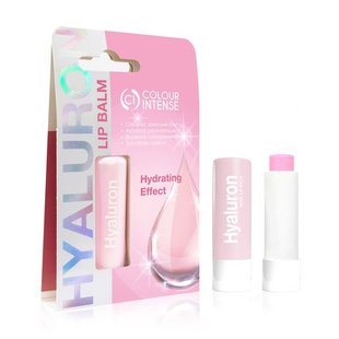 Бальзам з гіалуроновою кислотою для губ LIP BALM HYALURONIC ACID 5 г (01 троянда) Colour Intense 138549 фото