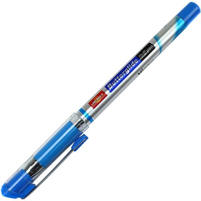 Ручка кулькова Butterglide синя, Unimax (12) UX-122-02 фото