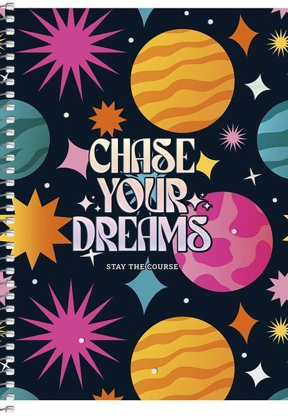 Блокнот А5 80 аркушів спiраль картон клітинка білий блок 70г/м2 тисн. Школярик (3) A5-SC-080-6131K фото