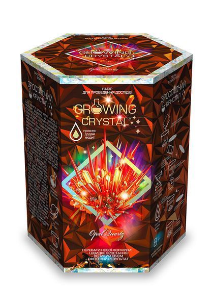 Досліди Growing Crystal Opal Quartz Кристали, DankoToys (8) GRK-01-06U фото