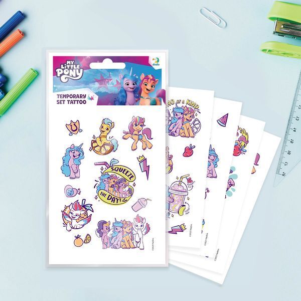 Набір дитячих тимчасових татуювань My Little Pony DoDo 200438 фото