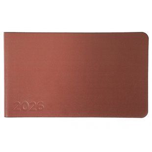 Щотижневик датований на 2026 рік 10х17 см Choco м'який 128 сторінок Leo Planner 252716 фото