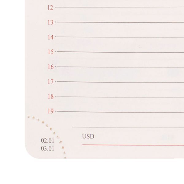 Щоденник датований на 2027 рік А5 Prime інтегральний бордовий 368 сторінок Leo Planner 252729 фото