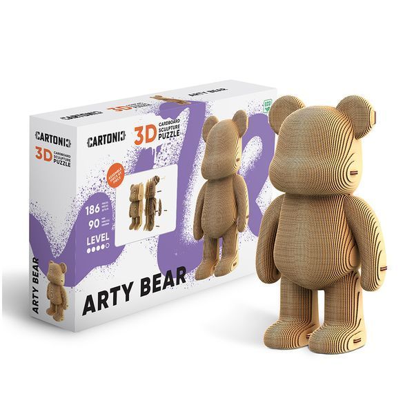 Картонний 3D пазл ARTY BEAR Cartonic CARTARTBEAR фото