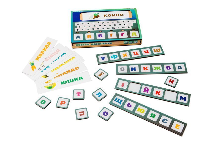Абетка комп'ютер PuzzleOk Puz-73913 фото