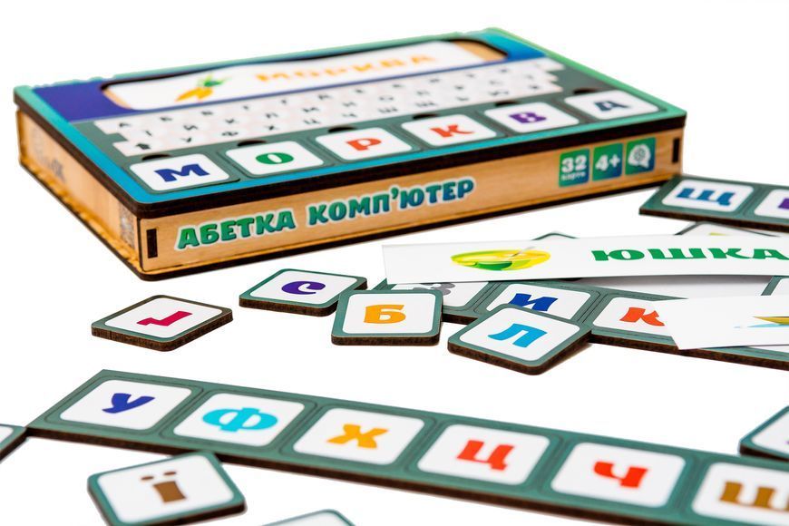 Абетка комп'ютер PuzzleOk Puz-73913 фото