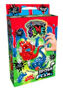 Досліди Crazy Slime Magnetic міні синій+червоний, DankoToys (8) SLM-Mg-02-01U фото