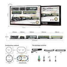 Залізниця 33 елементи, 4 вагони, дорожні знаки, звук, підсвічування, в коробці 1601 C фото