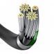 Кабель USB-A &mdash; Lightning Superior 2.4A 1м Чорний Baseus CALYS-A01 фото 5