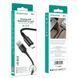 Кабель USB-A &mdash; micro-USB BX54 Ultra bright 2.4A 1м Чорний Borofone 6931474745811 фото 1