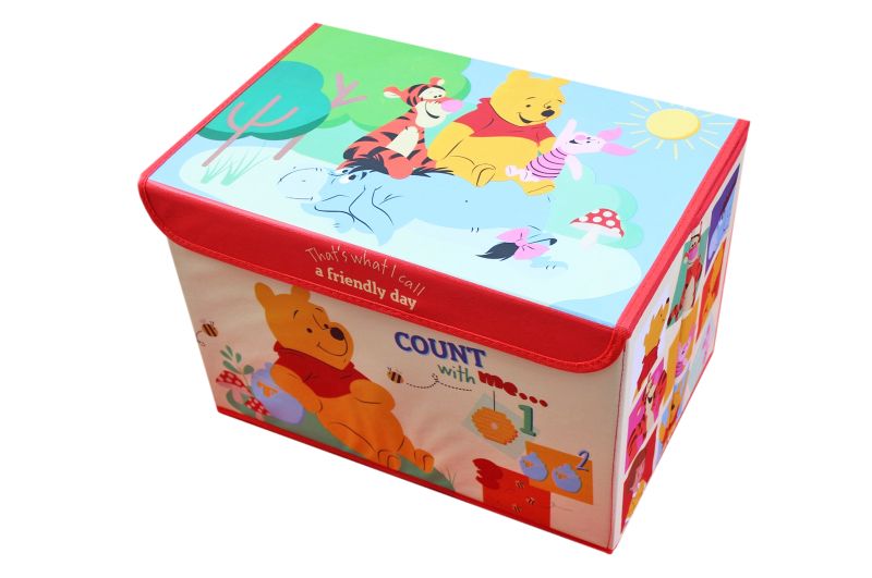Кошик-скринька для іграшок Winnie the Pooh ,пакет. 38*25*25см D-3522 фото