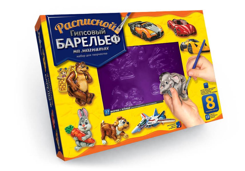 Набір для творчості Барельєф ВЕЛ-7, DankoToys (10) РГБ-07 фото