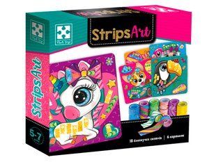 Набір для творчості "Стріпс арт. Щасливі мордочки" Vladi Toys VT4433-13 фото