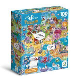 Пазл Шукай та знаходь Світ пінгвінів DoDo 300670 фото