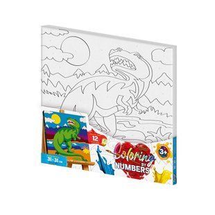 Розмальовка за номерами 31см*31см Coloring by numbers-10 с.1 DankoToys (10) CBN-01-10 фото