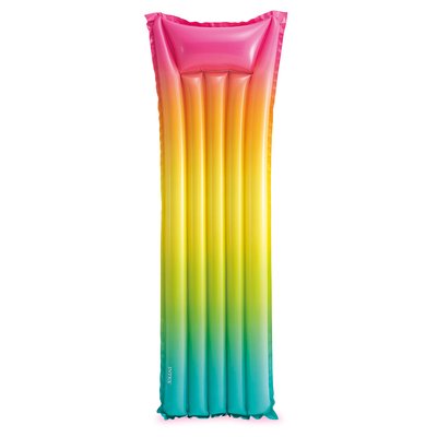 Надувний матрац Rainbow Ombre Mat 183 * 69 см 58721 фото