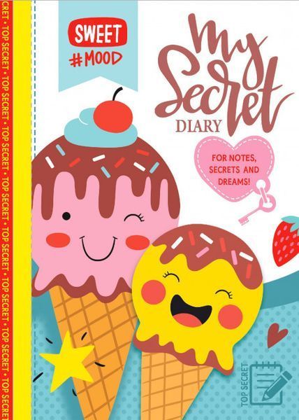Блокнот секретник А5 48арк тверда обкладинка блок англійською мовою Fresh (4) ДН424 фото