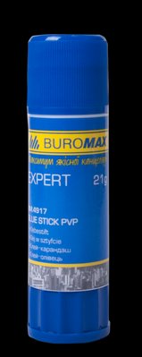 Клей-олiвець 21г PVP Buromax (24) BM.4917 фото