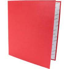 Папка картона А4 на 2 кільця 5 см червона, Norma 5307чер фото