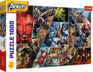 Пазли 1000 елементів Marvel Heroes Месники Trefl 10934 фото