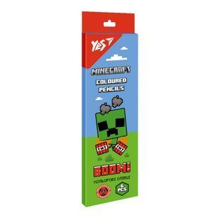 Олiвцi 6 кольорів Minecraft Yes 290714 фото