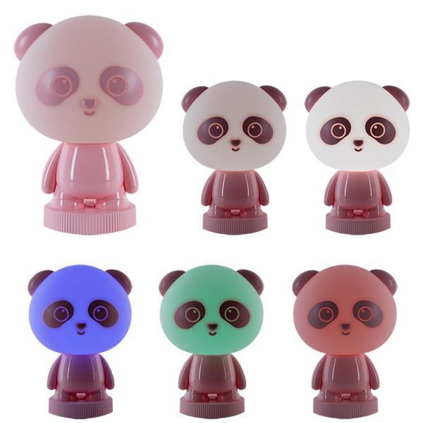 Світильник-нічник LED з акумулятором Panda рожевий Kite K24-490-3-2 фото