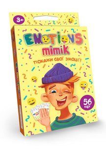 Гра настільна МІНІ Emotions Mimik укр DankoToys (16/32) EM-01-01U фото
