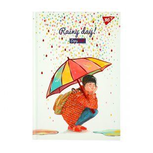 Блокнот А5 64 аркушів тверда обкл. Rainy day крапка Yes 152050 фото
