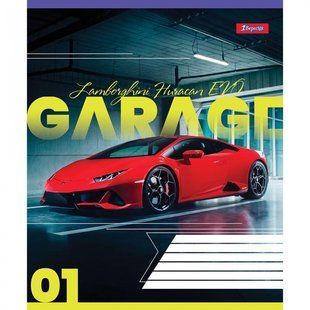 Зошит 24 клітинка Garage 1Вересня (20/320) 766618 фото