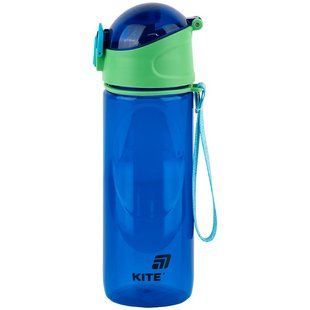 Пляшечка для води 530 мл синя Kite K25-400-3 фото