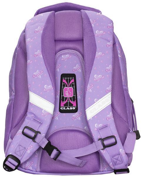 Рюкзак SchoolMax 3 відділення 39х29х17см поліестер Unicorn Class 2519C фото