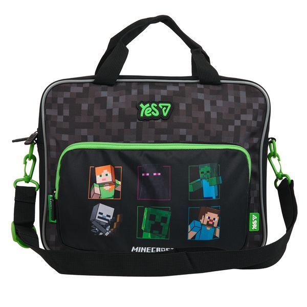 Шкільна текстильна сумка A4 Minecraft Adventure В-1 Yes 550423 фото