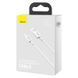 Кабель USB-A &mdash; USB-C Superior 66W 1м Білий Baseus CATYS-02 фото 1