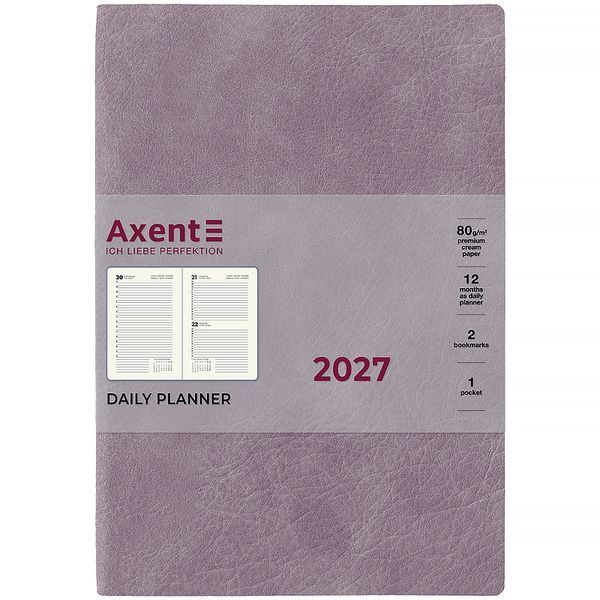 Щоденник 2027 Partner Soft Cloud 145*210 бузковий Axent 8837-27-6-A фото