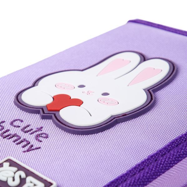 Пенал твердий одинарний з двома клапанами HP-04 Cute Bunny Yes 533740 фото