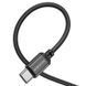 Кабель USB-C &mdash; USB-C BX87 Sharp 60W Чорний BOROFONE 6974443389067 фото 3
