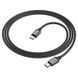 Кабель USB-C &mdash; USB-C BX87 Sharp 60W Чорний BOROFONE 6974443389067 фото 2