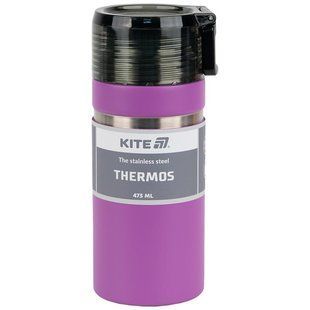 Термос 473 мл фіолетовий Kite K25-320-3 фото