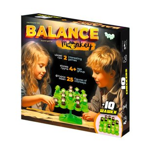 Гра настільна Balance Monkey DankoToys (10) BalM-01 фото