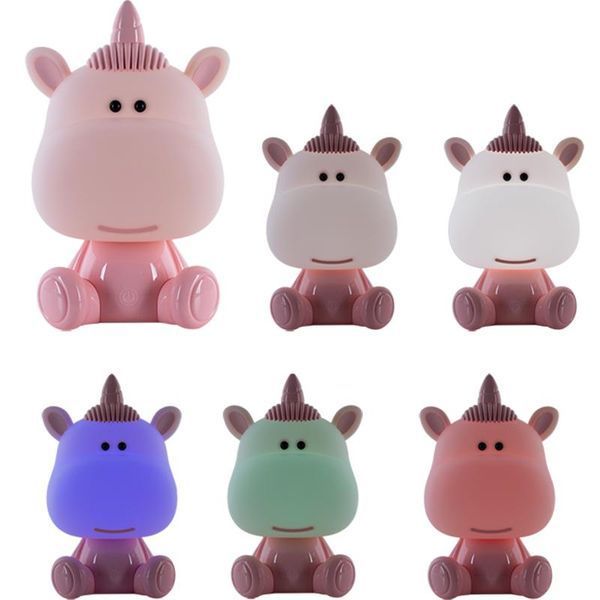 Світильник-нічник LED з акумулятором Unicorn рожевий Kite K24-491-1-2 фото