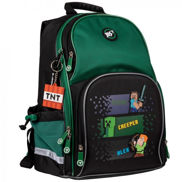 Рюкзак шкільний напівкаркасний S-100 Minecraft Yes 559760 фото