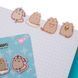 Закладки-стікери Pusheen пластик 80 шт (4х20) Yes 170419 фото 4