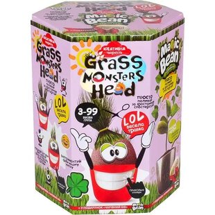 Набір Вирости вихованця Grass Monster Head-8, DankoToys (8) GMH-01-08U фото