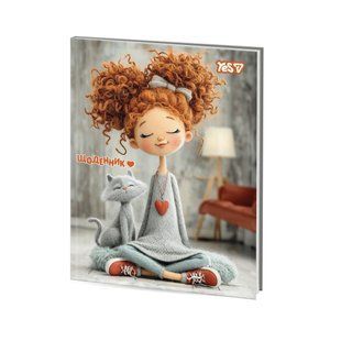 Щоденник шкільний інтегральний Curly Girl A5 40 аркушів Yes 911733 фото