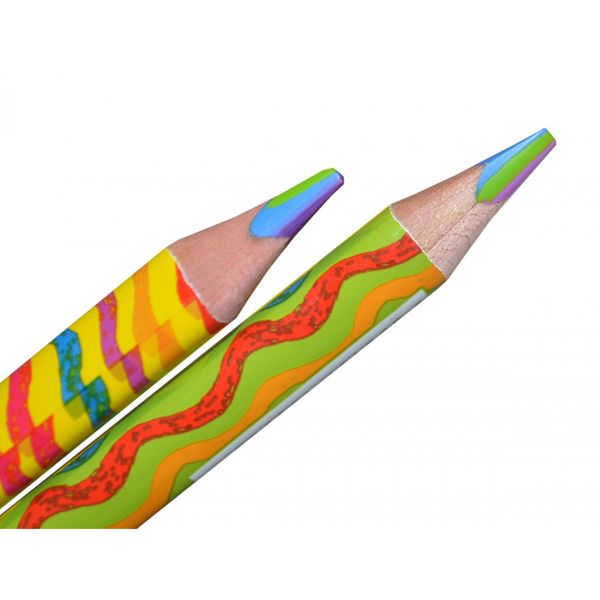 Олівець різнокольоровий Jumbo Rainbow Yes (24) 290576 фото