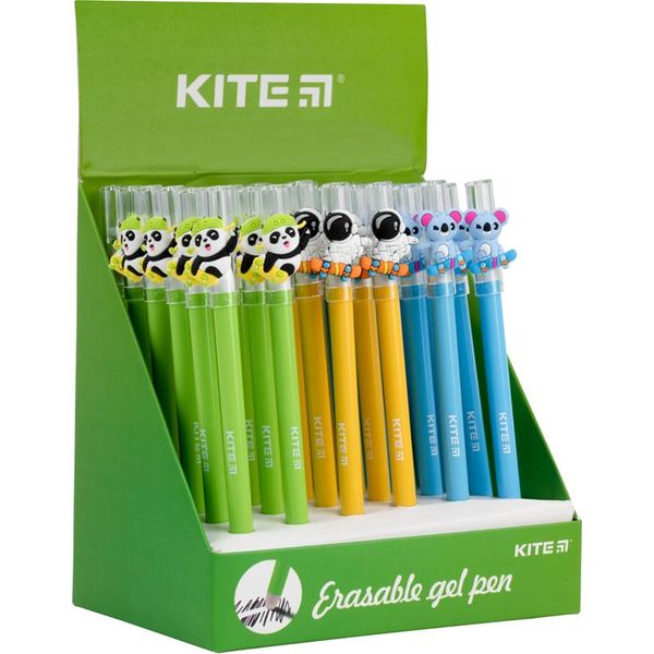Ручка гелева Пиши-стирай Skate синя, Kite (36) K21-352 фото
