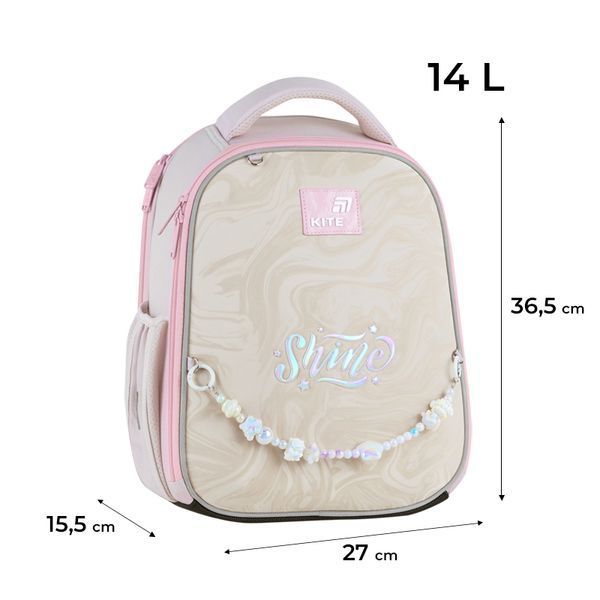 Рюкзак Education каркасний 555 Dazzling Kite K26-555S-2 фото