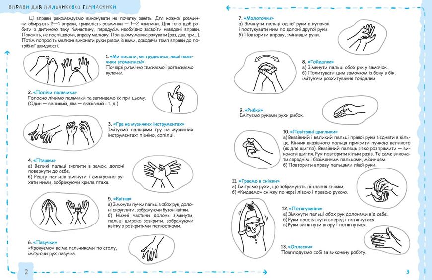 НП ДРІБНА МОТОРИКА ТА РОЗВИТОК ПЕРВИННИХ НАВИЧОК ПИСЬМА(4+) УСПІШНИЙ СТАРТ Галина Дерипаско Василь Федієнко 00000142684 фото