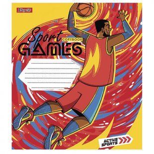 Зошит 24 клітинка Sport games 1Вересня (20/320) 766624 фото