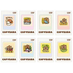 Блокнот А7 48арк термоклей клітинка Capybara Yes 152574 фото